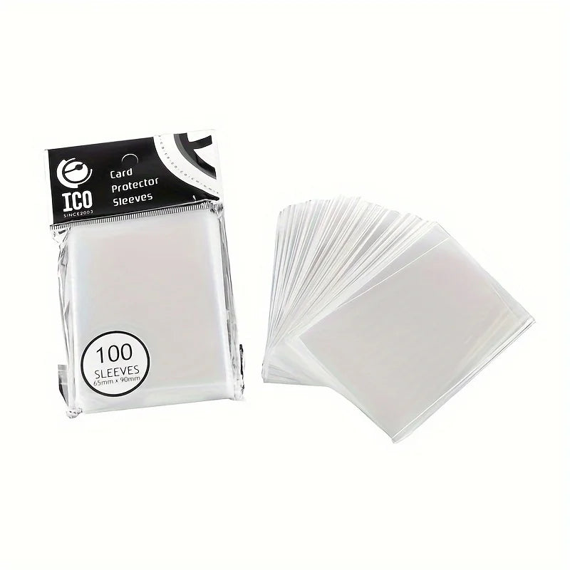 Rynx | 200 pieces (2 packs) 65*90mm card sleeves, card protectors for trading cards, for football star cards board game card sleeves