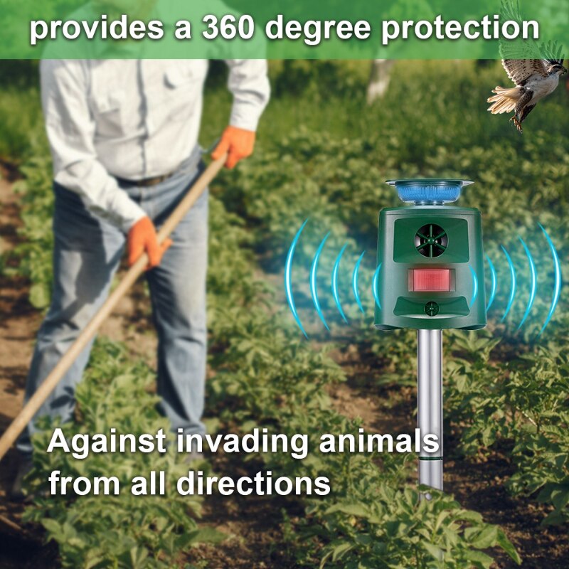 Lisslune | Solar Ultrasonic Repeller