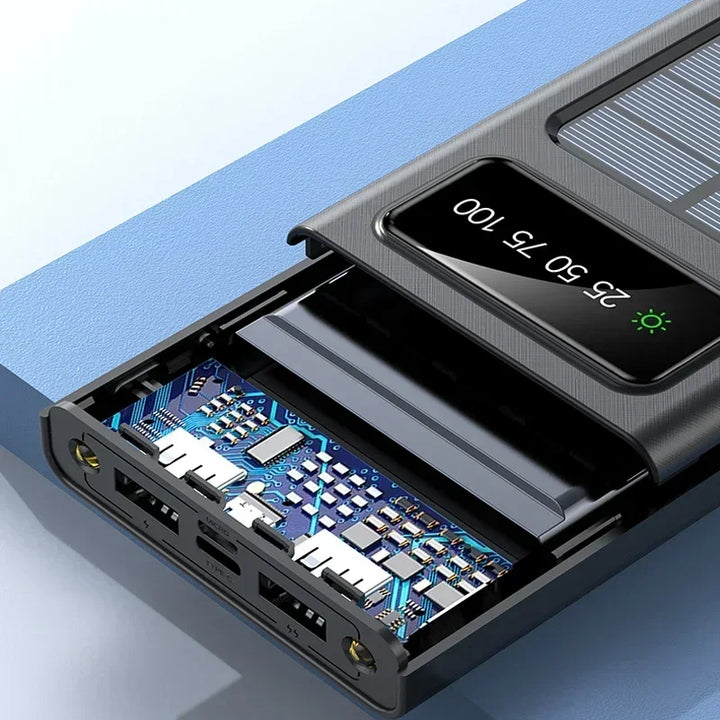 Lisslune | 200000mAh Solar Power Bank