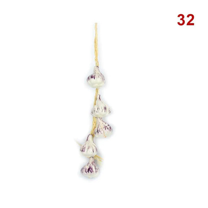 Lisslune | Realistic Hanging Foam Fruit and Seafood Decoration for Home and Event Enhancement