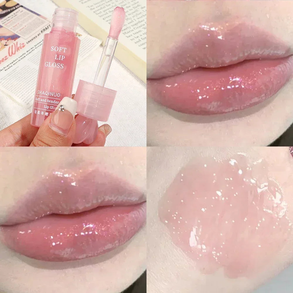 Rynx | Moisturizing Mirror Lip Gloss Liquid Lipstick Waterproof Sexy Glitter Lip Oil Lipsticks Women Makeup Lip Lacquer Korean Cosmetics