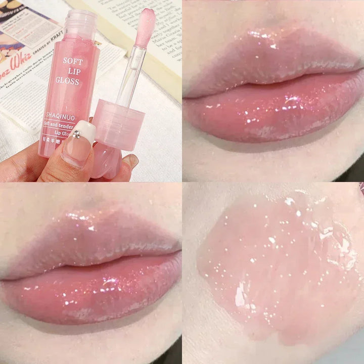 Rynx | Moisturizing Mirror Lip Gloss Liquid Lipstick Waterproof Sexy Glitter Lip Oil Lipsticks Women Makeup Lip Lacquer Korean Cosmetics