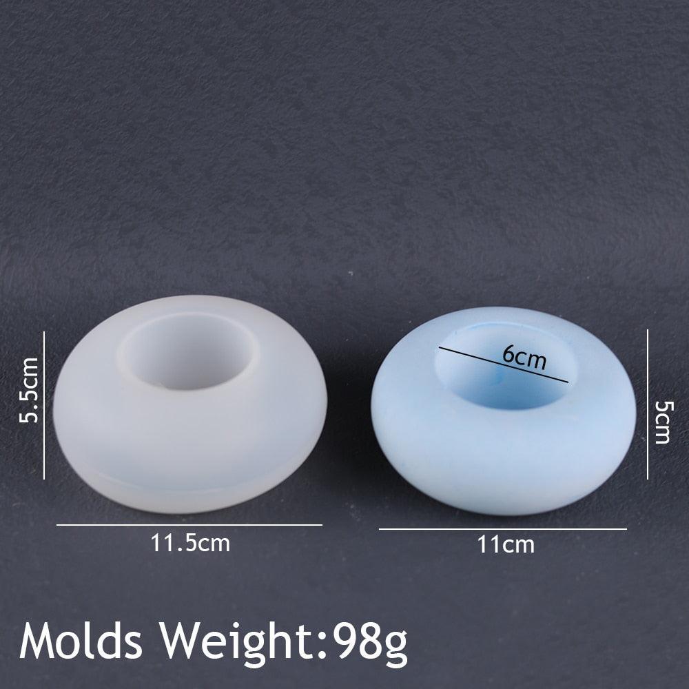 Lisslune | Creative Circular Silicone Mould Kit for Home and Garden Projects