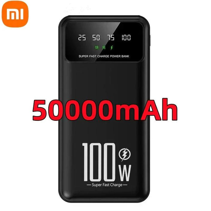 Lisslune | Xiaomi 50000mAh Powerbank with Ultra-Fast Charging 100W and PD3.0 Technology