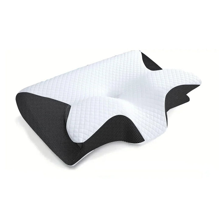 Lisslune | 2-in-1 Memory Foam Cervical Pillow with Ergonomic Contour Design – RestAlign