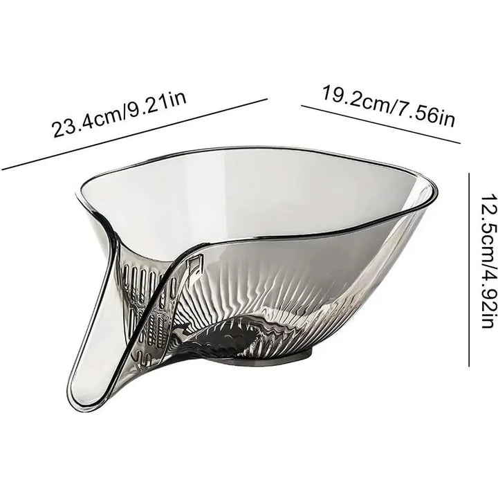 Lisslune | Versatile plastic dish rack for efficient kitchen washing and food storage