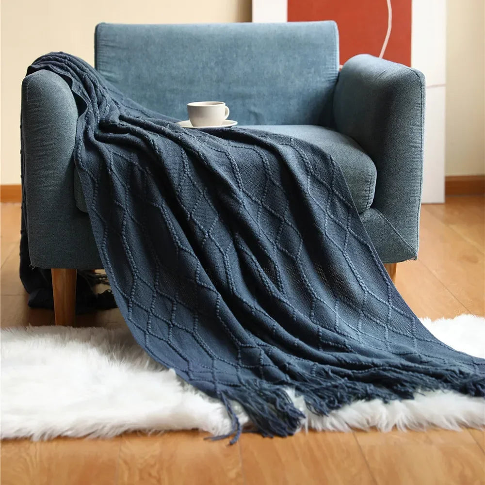 Lisslune | Nordic Style Dick Knitted Blanket