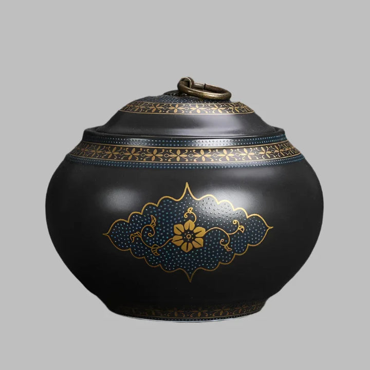 Lisslune | Premium Purple Tone Tea Storage Container for Optimal Pu'er Tea Storage