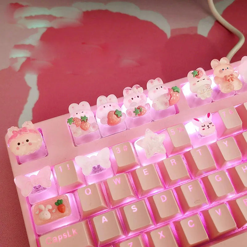 Lisslune | Bunny Keycap Set