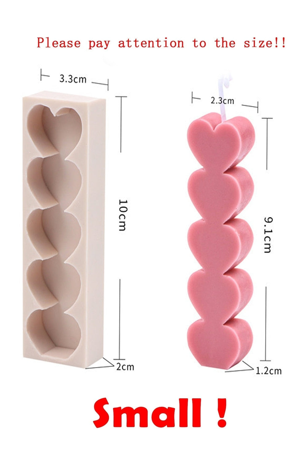 Lisslune | geometric candle shape