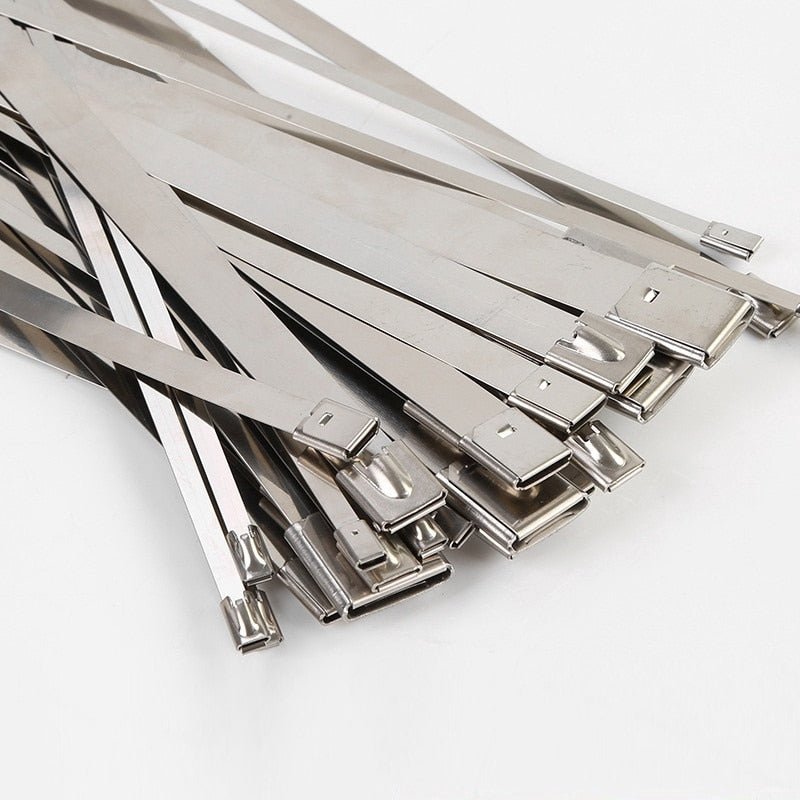 Lisslune | Universal Cable Ties made of Stainless Steel (20 Pieces)