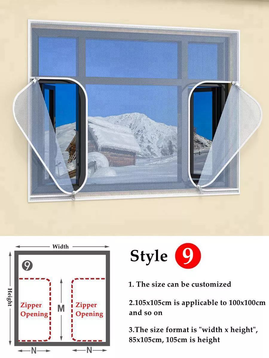 Lisslune | Winter Wrap Double Layer Windproof Self-Adhesive Zipper Film