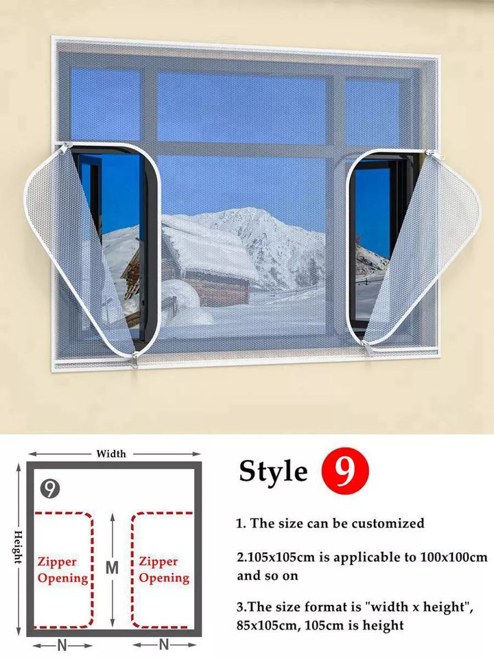 Lisslune | Winter Wrap Double Layer Windproof Self-Adhesive Zipper Film