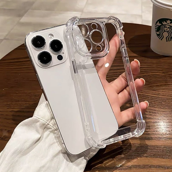 Lisslune | Shockproof transparent hard iPhone case