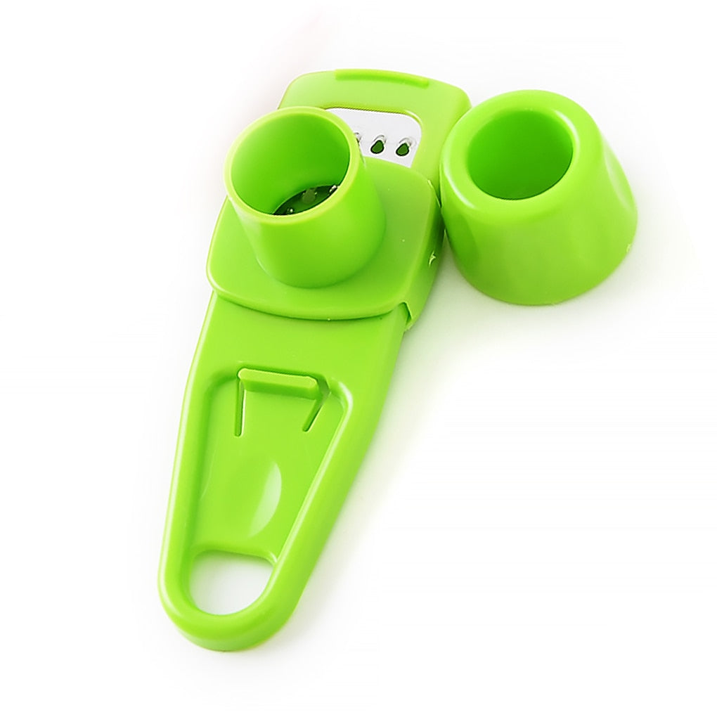 Lisslune | Stainless Steel Garlic Press Chopper: Premium Hand Mill & Masher for Easy Garlic Preparation in the Kitchen