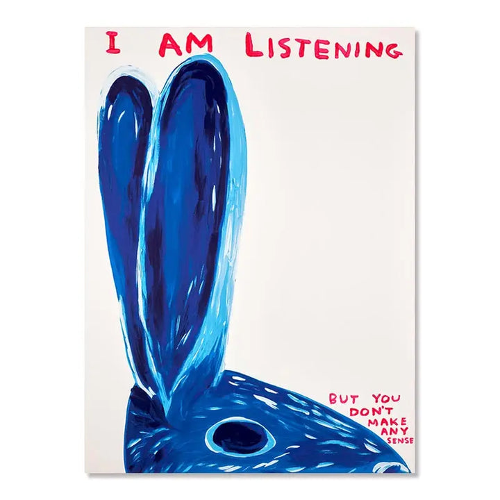 Lisslune | David Shrigley Rabbit Cat Wine Biscuit Train Wall Art Abstract Prints Canvas Painting Nordic Poster Pictures Living Room Decor