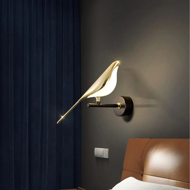 Lisslune | Nordic Magpie Wall Lamp