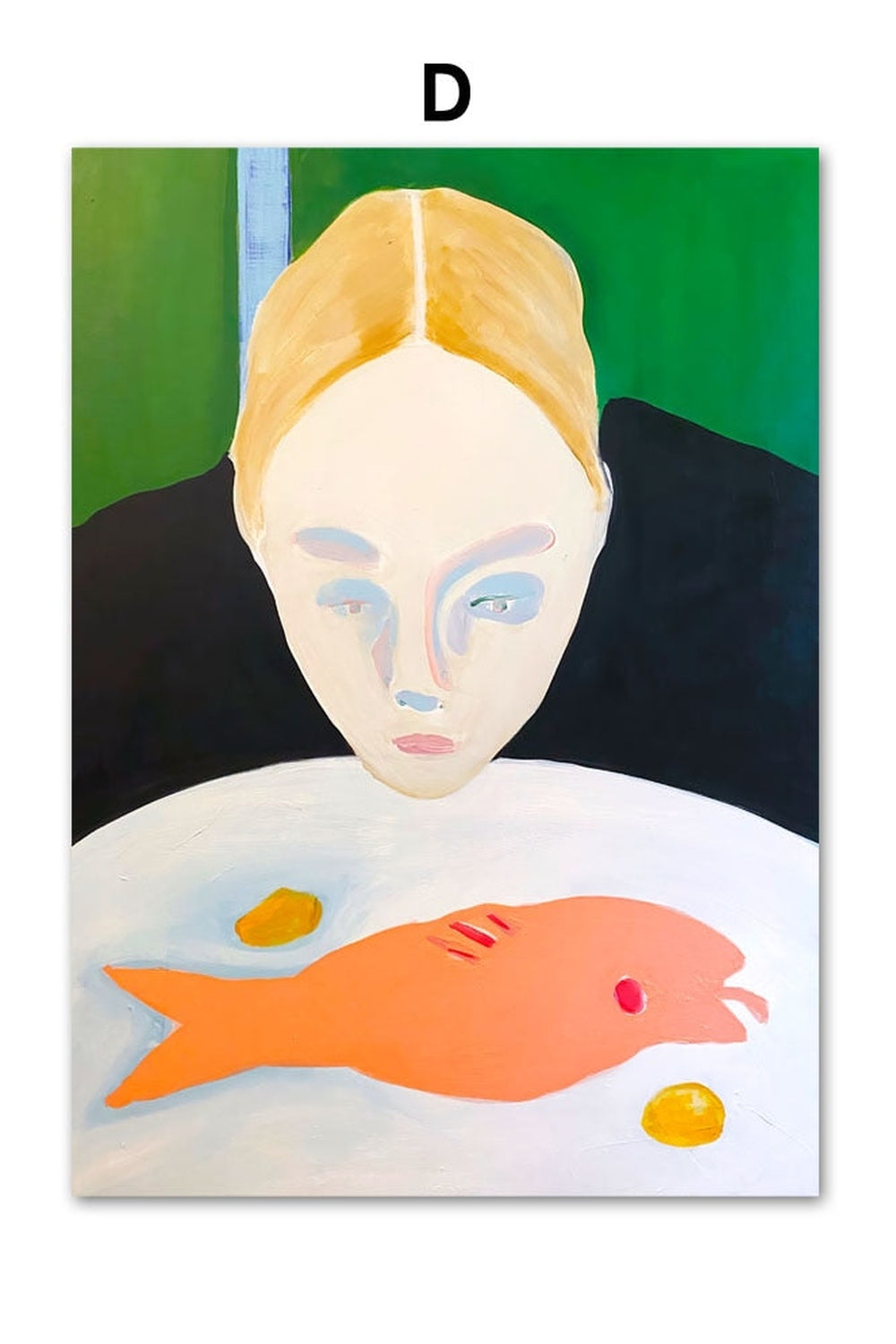 Lisslune | Woman Theme Canvas Poster