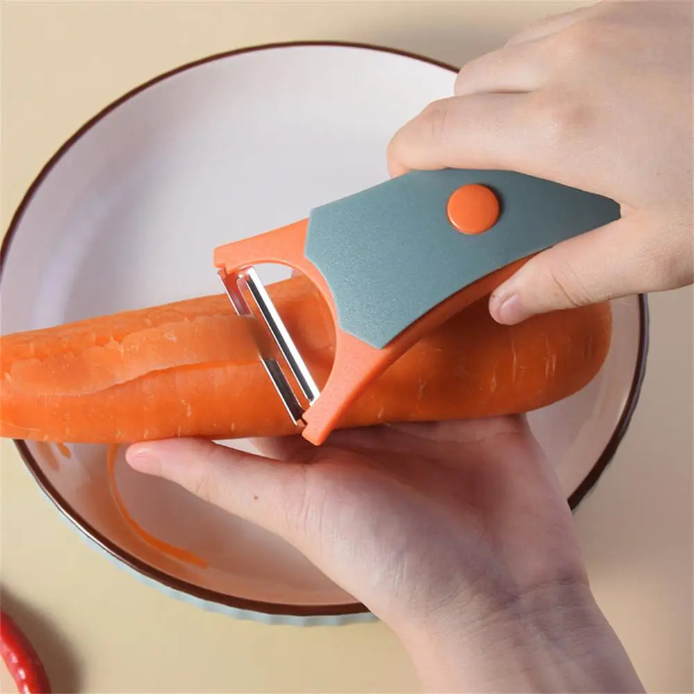 Lisslune | Slice Ease Dual-Action Fruit & Veggie Peeler
