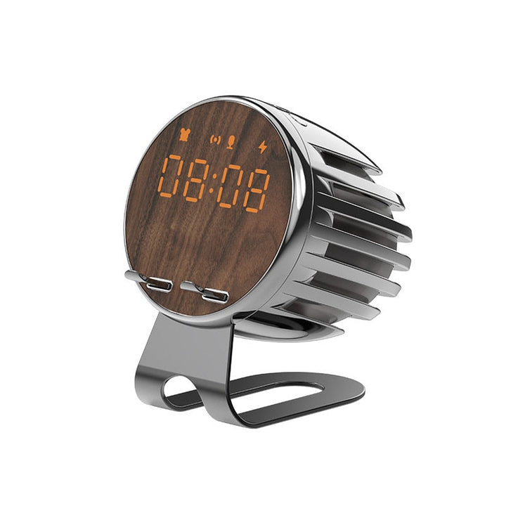 Lisslune | Elegance Symphony Wooden Bluetooth Speaker Clock