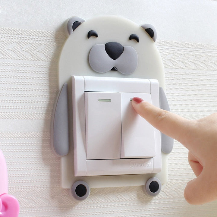 Lisslune | 3D Luminous Cartoon Animals Switch Cover