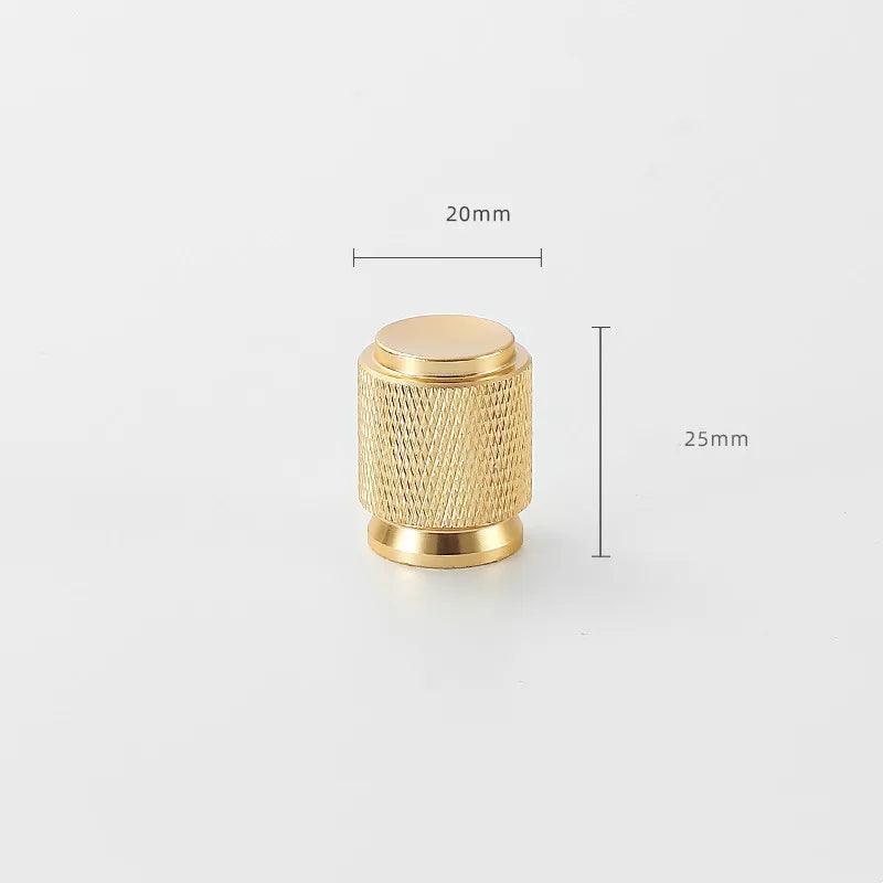 Lisslune | Refined Black and Gold Aluminum Cabinet Hardware Collection