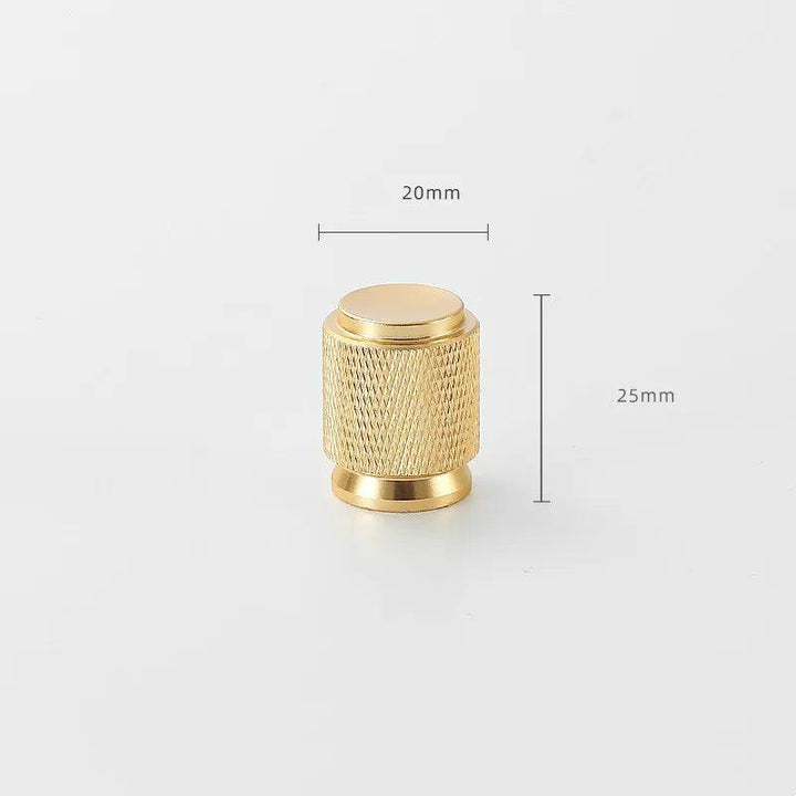 Lisslune | Refined Black and Gold Aluminum Cabinet Hardware Collection