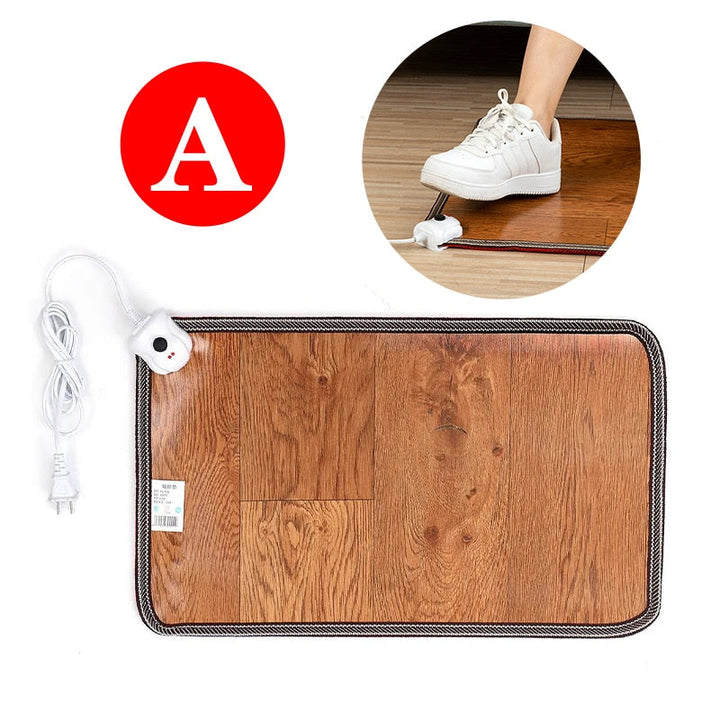 Lisslune | Heat Zone Adjustable Leather Foot Warmer Mat