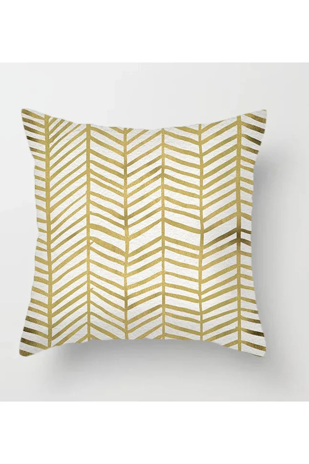 Lisslune | Yellow leaf polyester pillowcase