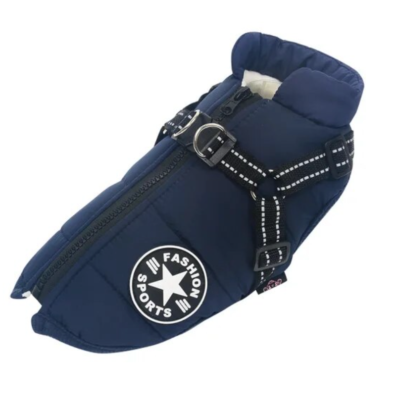 Lisslune | Waterproof Dog Coat with Belly Straps – Emmaly