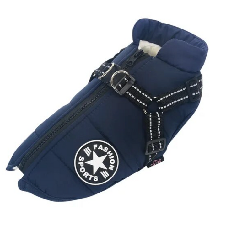 Lisslune | Waterproof Dog Coat with Belly Straps – Emmaly