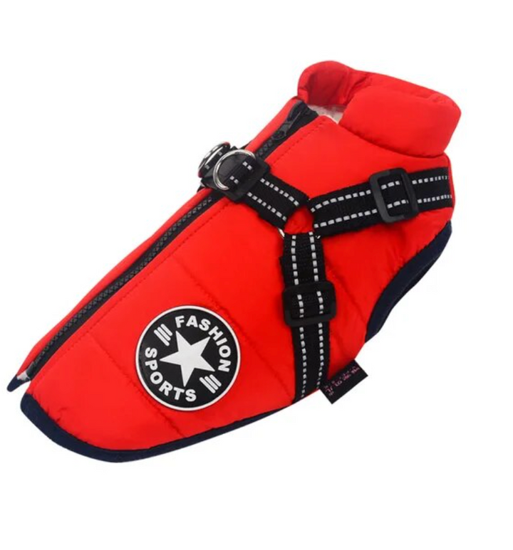 Lisslune | Waterproof Dog Coat with Belly Straps – Emmaly