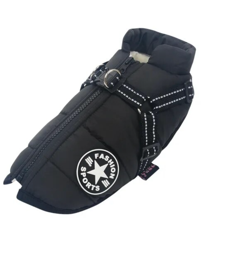 Lisslune | Waterproof Dog Coat with Belly Straps – Emmaly
