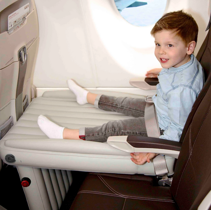 Lisslune | FlyEase Inflatable Airplane Bed for Kids – Portable In-Flight Travel Mattress