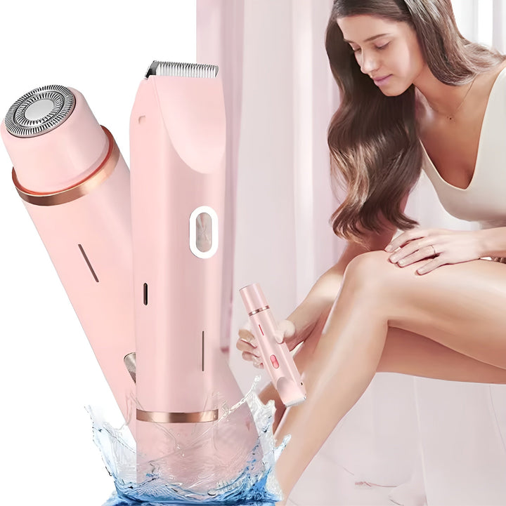 Lisslune | BlissEdge Women’s Rechargeable Razor – Painless Hair Removal for Smooth, Soft Skin