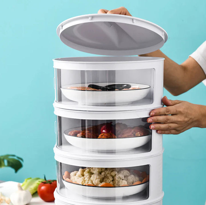 Lisslune | Stackable Multi-functional Storage Container for Food – Space-saving and Practical Food Storage System