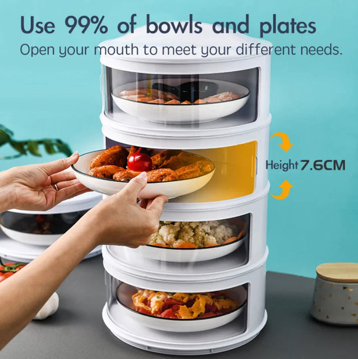 Lisslune | Stackable Multi-functional Storage Container for Food – Space-saving and Practical Food Storage System