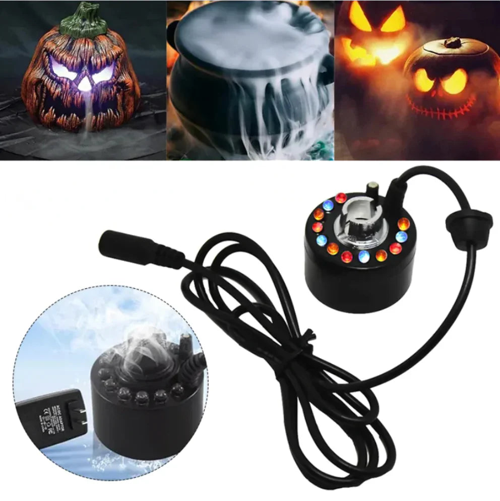 Lisslune | Spookymist | 12 LED Halloween Smoke Machine