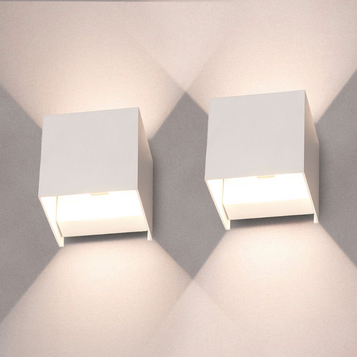 Lisslune | LED Cube Wall Lamps | 1+1 Free