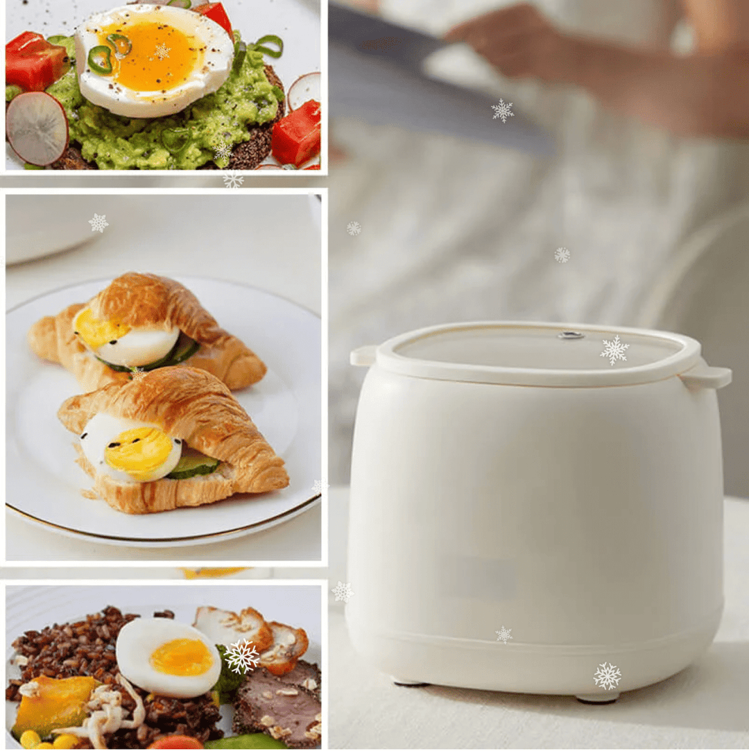 Lisslune | EggMaster | Ultra Smart Egg Cooker with 6 Cooking Modes – Perfect Eggs Every Time
