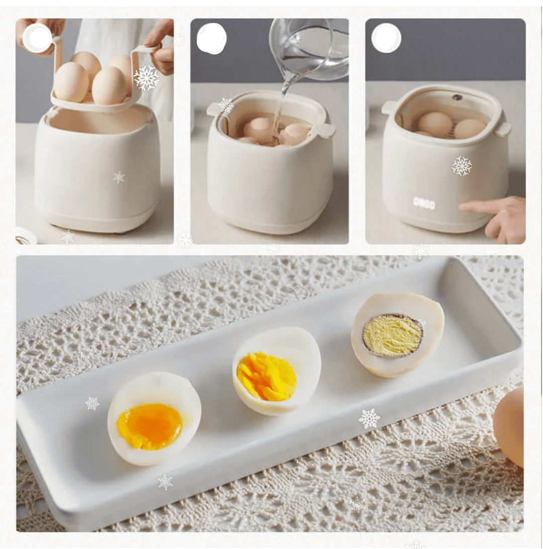 Lisslune | EggMaster | Ultra Smart Egg Cooker with 6 Cooking Modes – Perfect Eggs Every Time