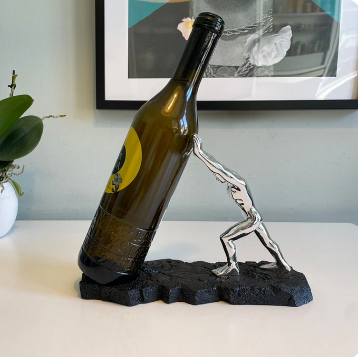 Lisslune | Wine Bottle Holder - VinoLux - Premium Design - Luxurious Eye-Catcher