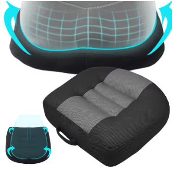 Lisslune | Car Seat Cushion – Portable Booster for Comfort & Height