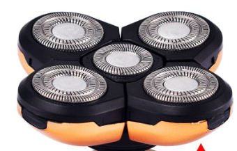 Lisslune | Extra Heads for Waterproof Electric Men’s Shaver with 5 Heads