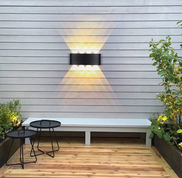Lisslune | Modern Indoor Outdoor Wall Light – Minimalist LED Fixture