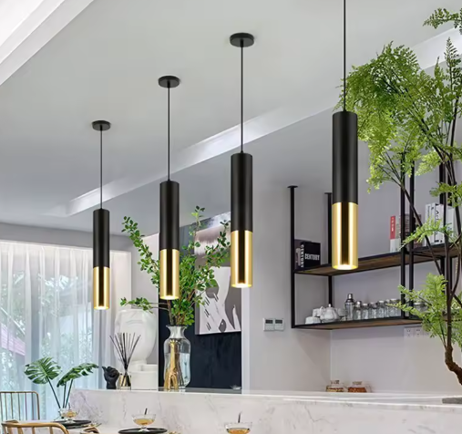 Lisslune | Stark Concrete Pendant Light – Dimmable Ceiling Lamp