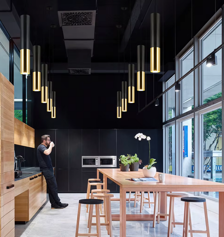 Lisslune | Stark Concrete Pendant Light – Dimmable Ceiling Lamp
