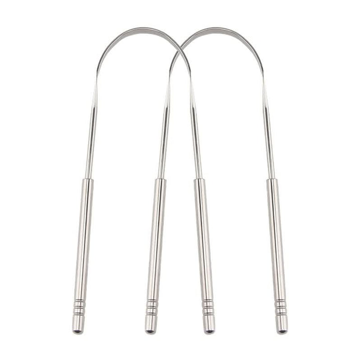 Lisslune | Stainless Steel Tongue Scraper for Fresh Breath & Better Oral Hygiene
