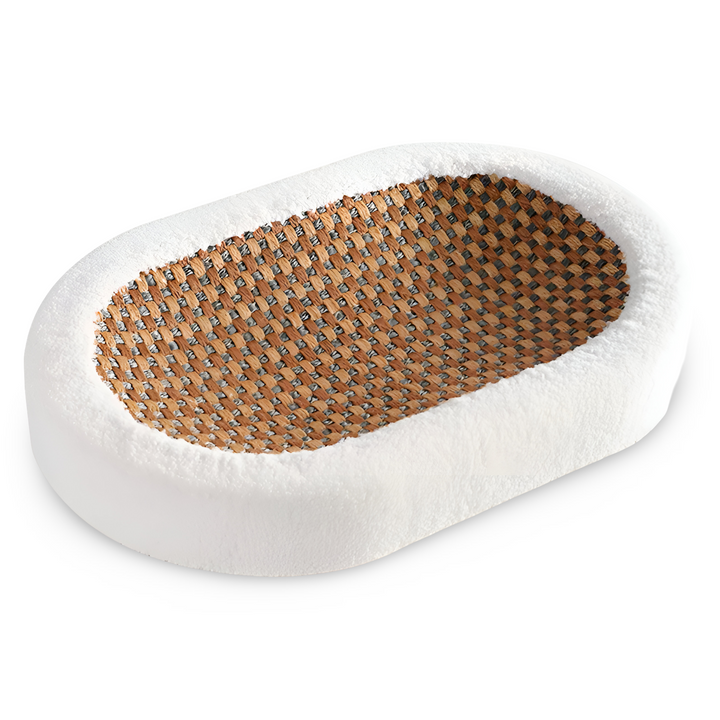 Lisslune | Luxury Cat Bed with Scratching Surface – Plush 2-in-1 Cat Furniture