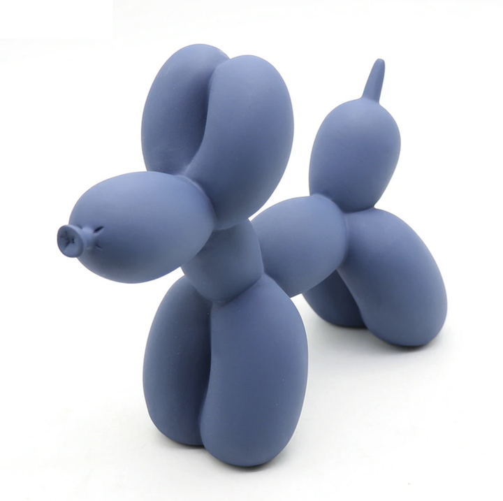 Lisslune | BalloonDog Lively Dog Sculpture | Pop-Art Decoration | Modern Home Decor | Handmade Statue